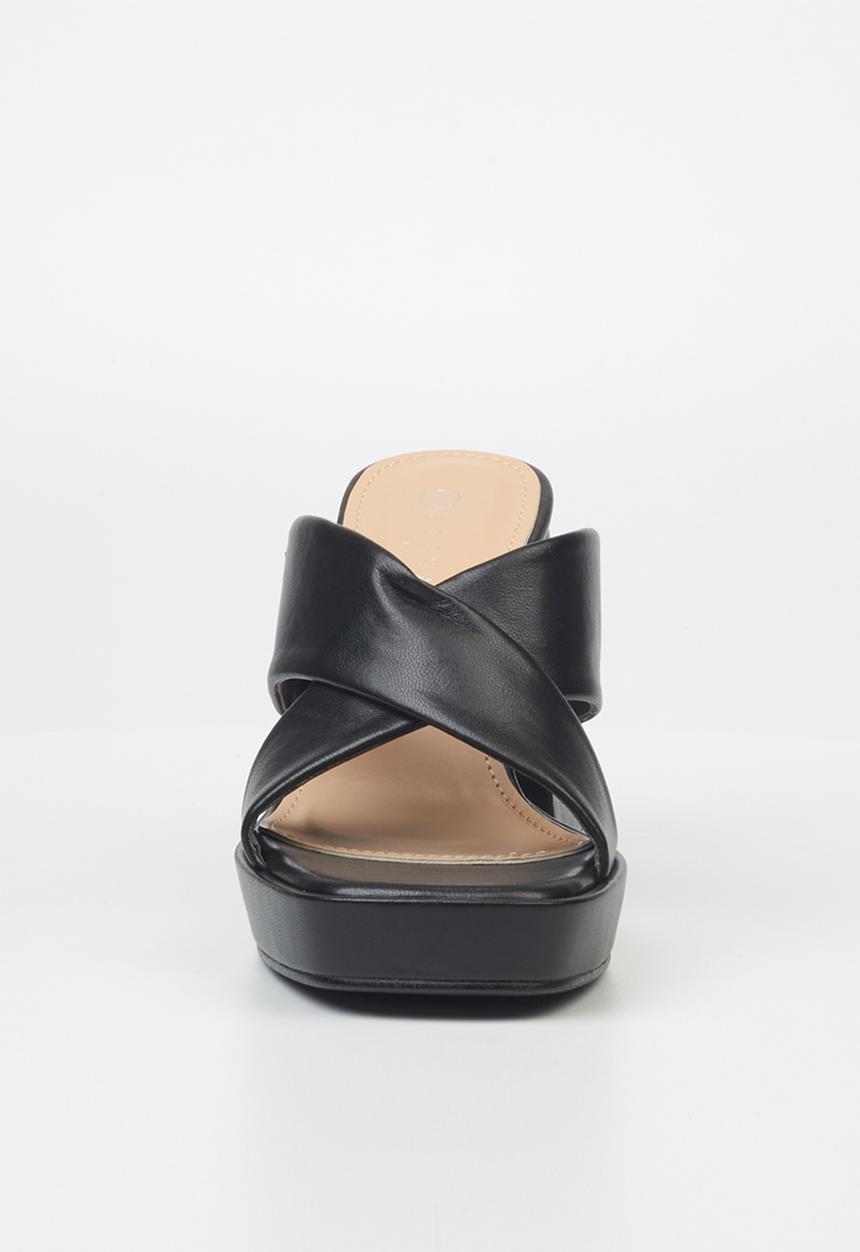 Rock & Co - Naked 1 mule block heel - black