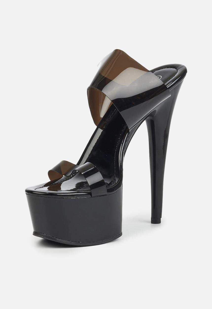 Rock & Co - Diablo 2 platform mule heel - black