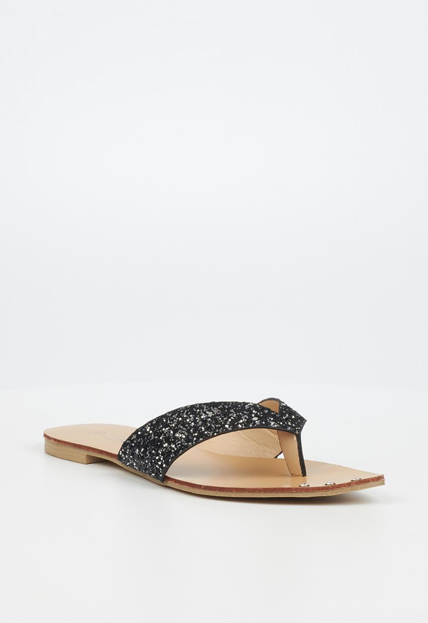 Miss Black - Jazmin1 toe post sandal - black