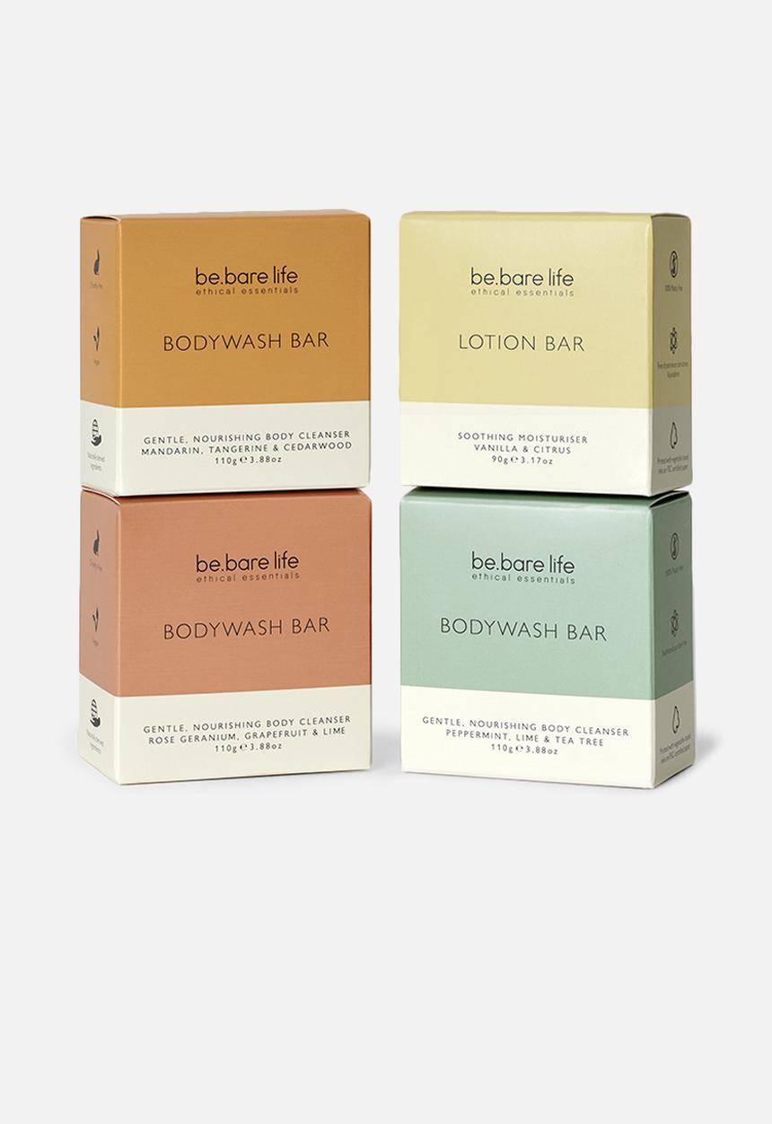be.bare - Bodywash Bar - Peppermint, Lime & Tea Tree