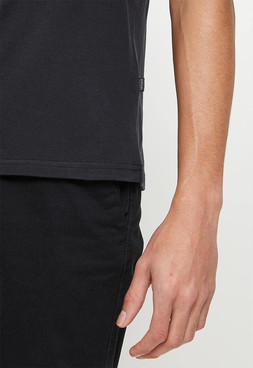 Rip Curl - Fade out icon tee - black