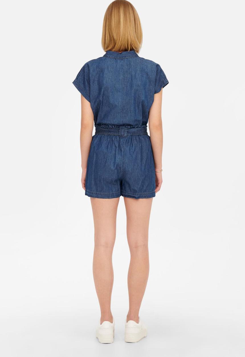 Jacqueline de Yong - Saint shorts - medium blue denim