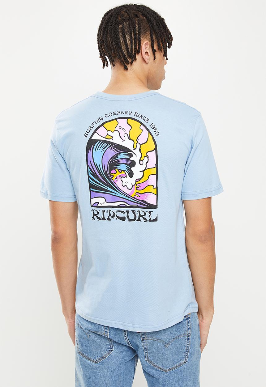 Rip Curl - Rays and hazed tee - bells blue