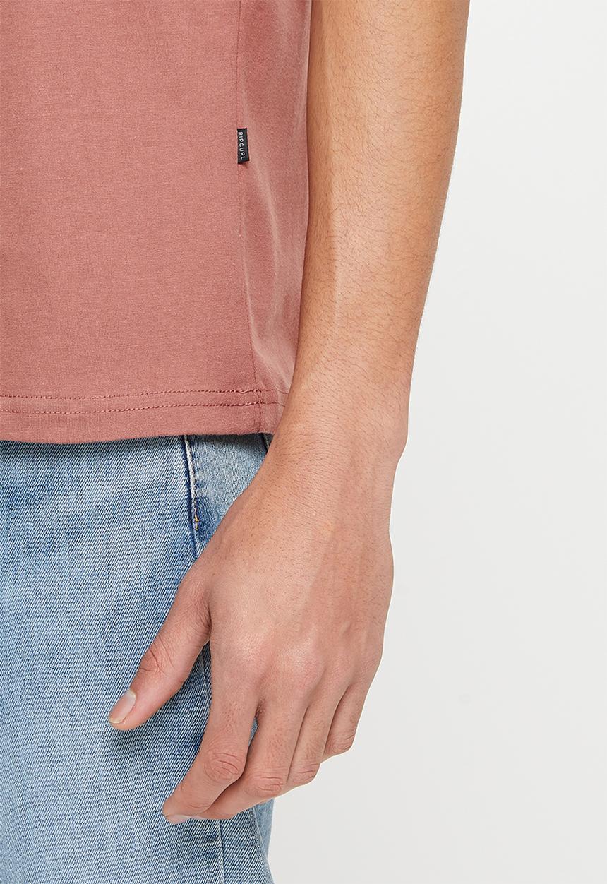 Rip Curl - Big mumma icon tee - dusty mushroom