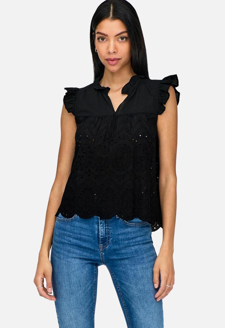 Jacqueline de Yong - Kalli top - black