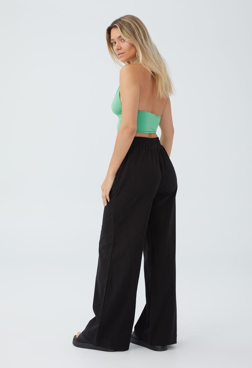 Cotton On - Sunny flare pant - black