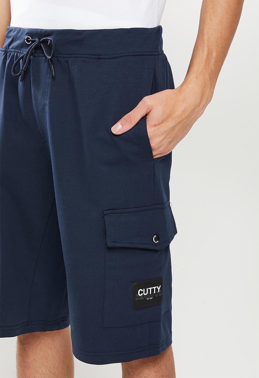 Cutty - Point cargo short  - navy