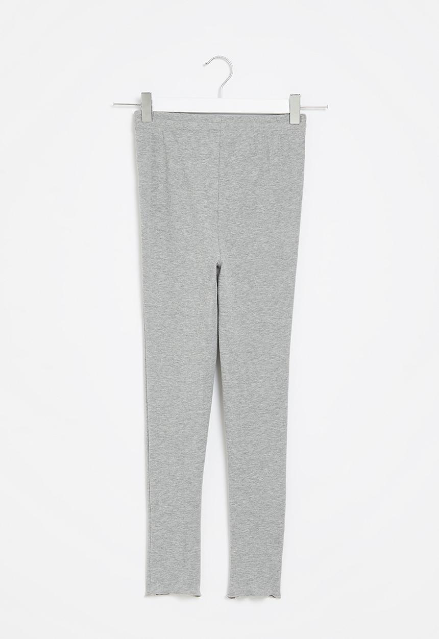 Superbalist - Rib legging - grey melange
