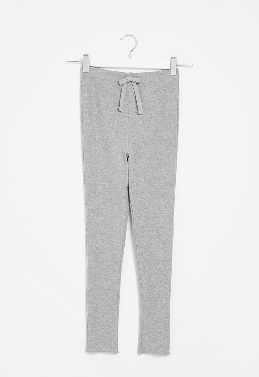 Superbalist - Rib legging - grey melange