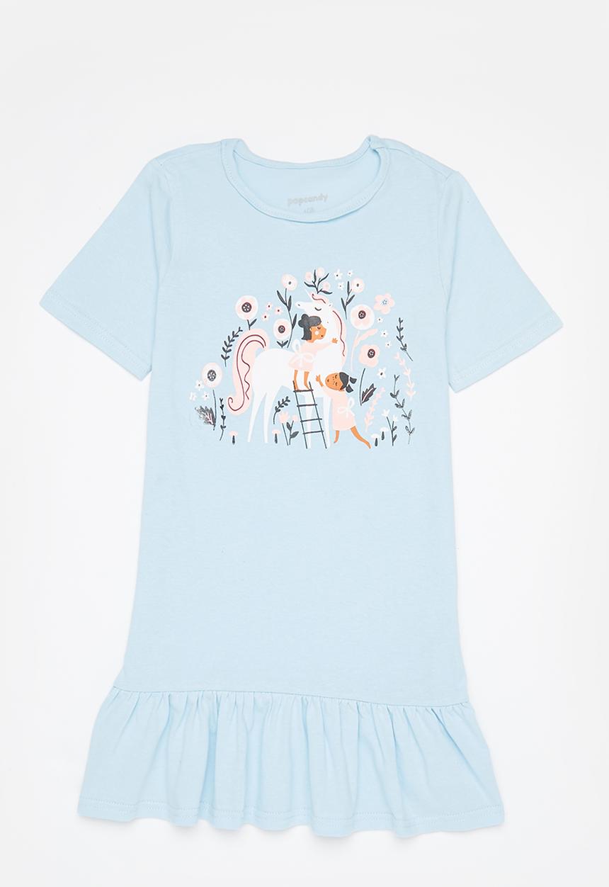 Superbalist - 2 Pack drop waist dress - blue & pink