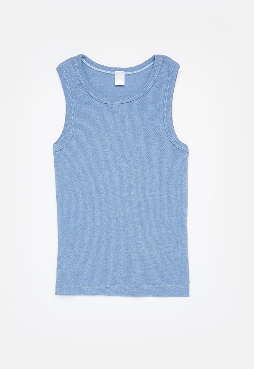 Superbalist - Boys 2 pack vests - blue