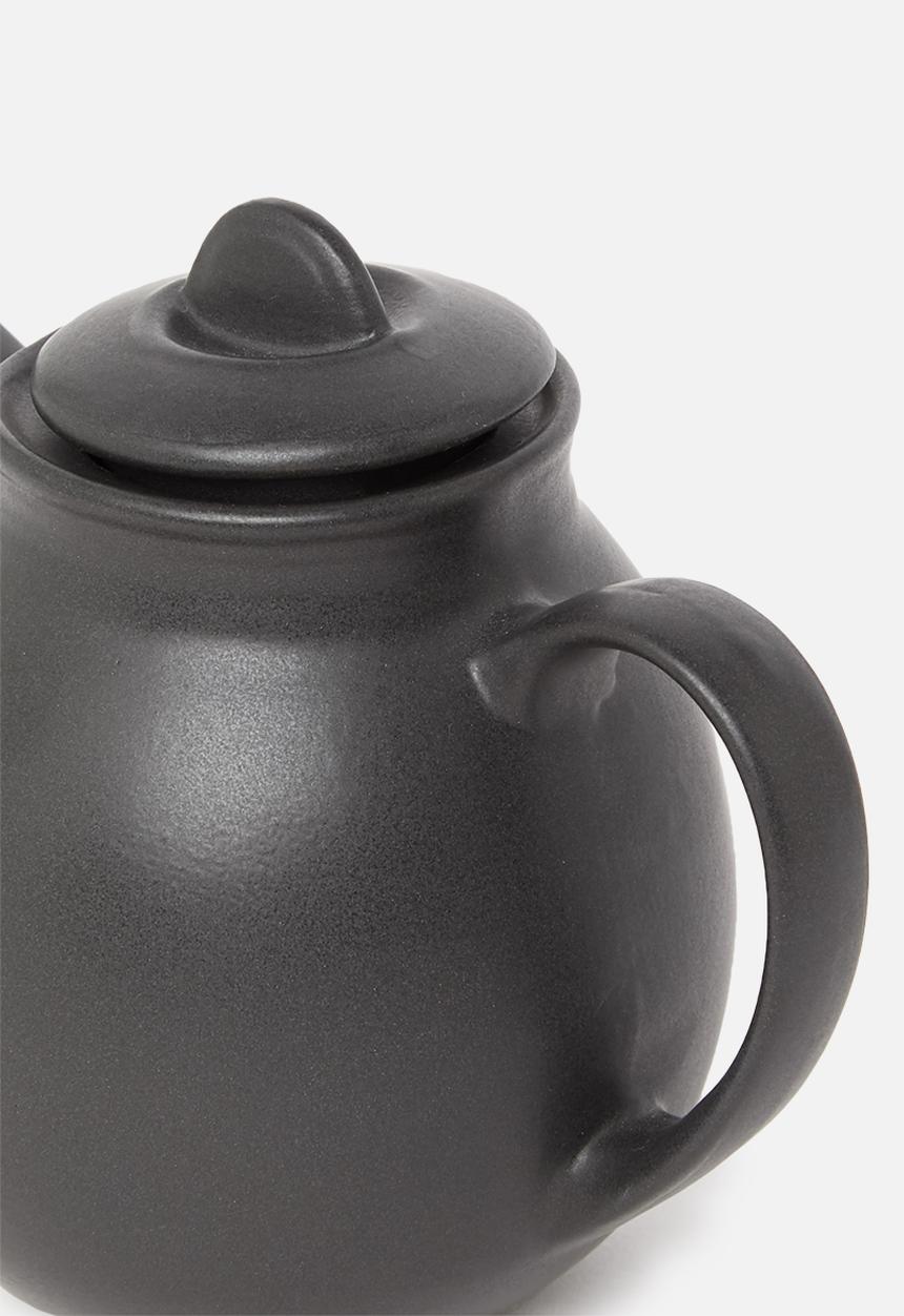 Urchin Art - Calanthea teapot - black & gold