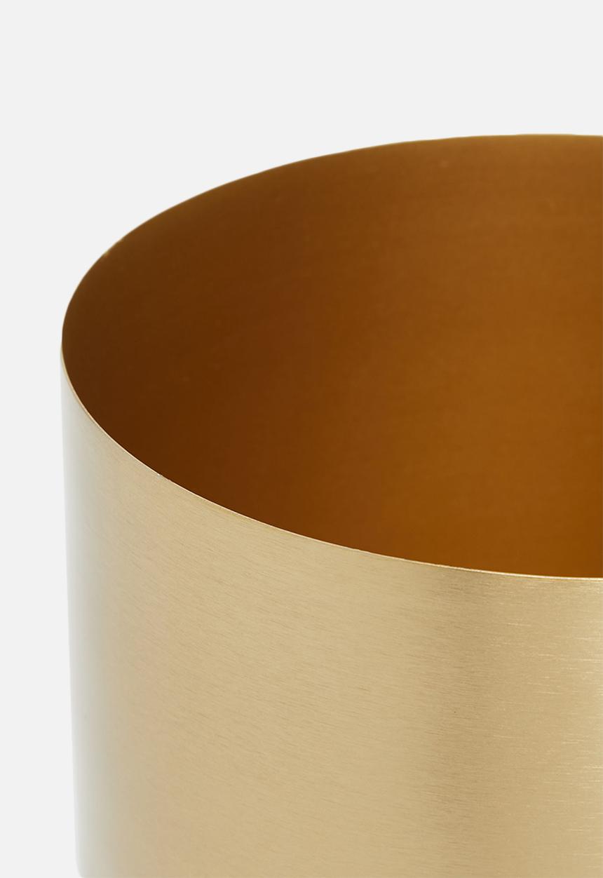 Sixth Floor - Amelia planter - gold