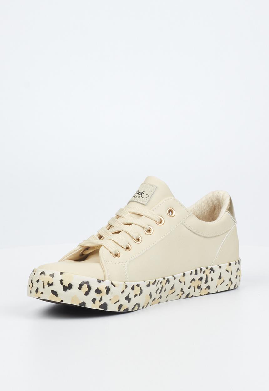 Miss Black - Baker16 flatform sneaker - neutral