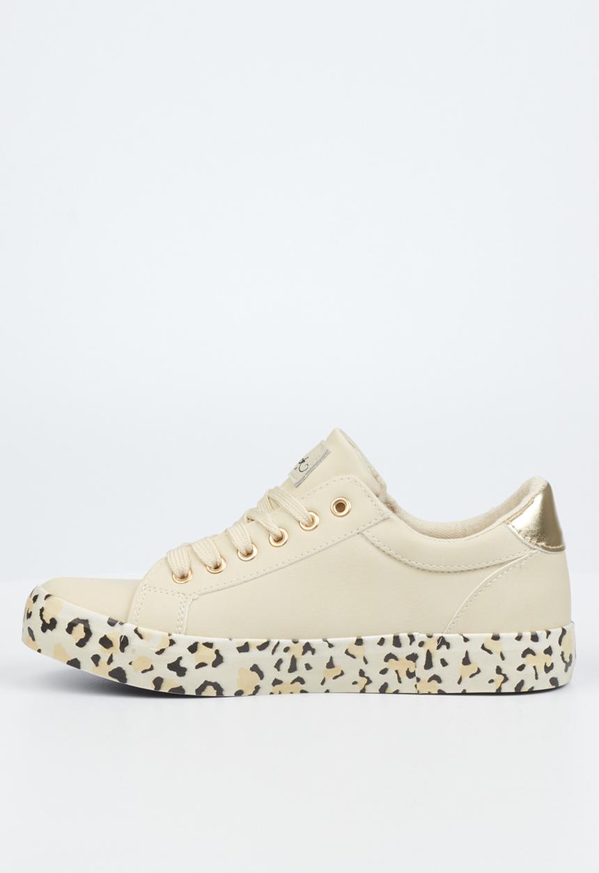 Miss Black - Baker16 flatform sneaker - neutral