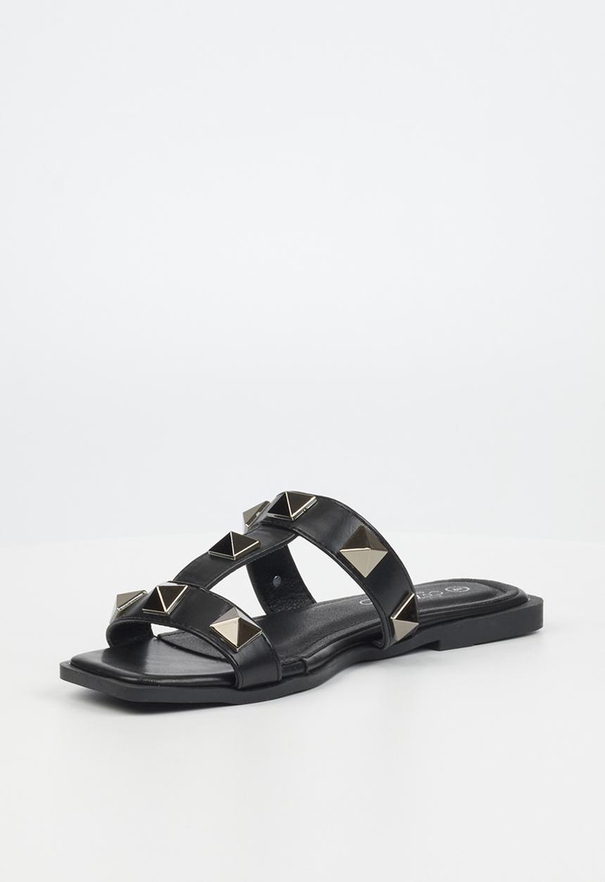 Miss Black - Discopia5 sandal - black