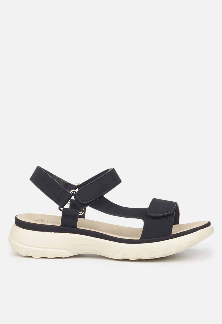 Butterfly Feet - Nina 1 sporty sandal - black