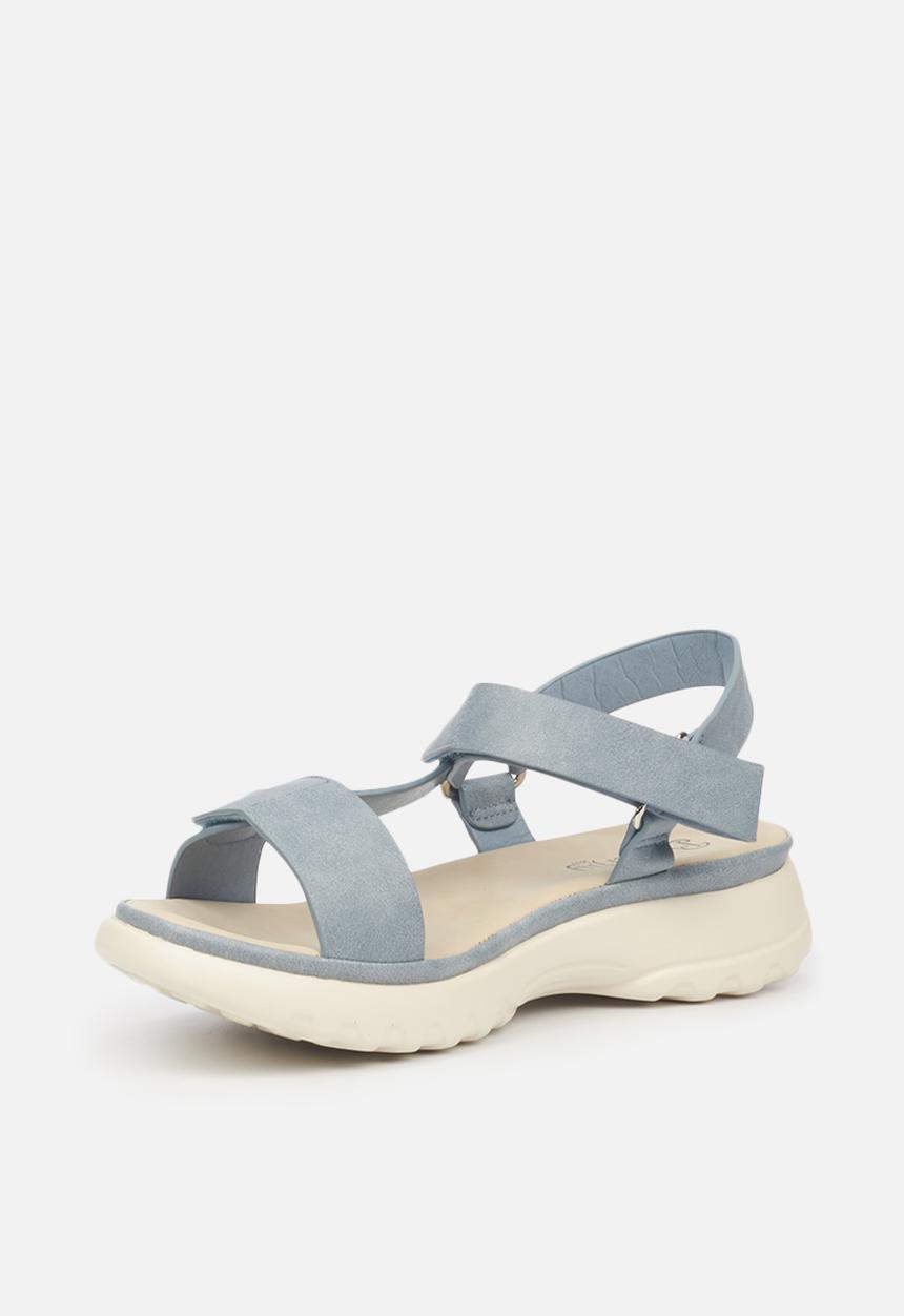 Butterfly Feet - Nina 1 sporty sandal - blue
