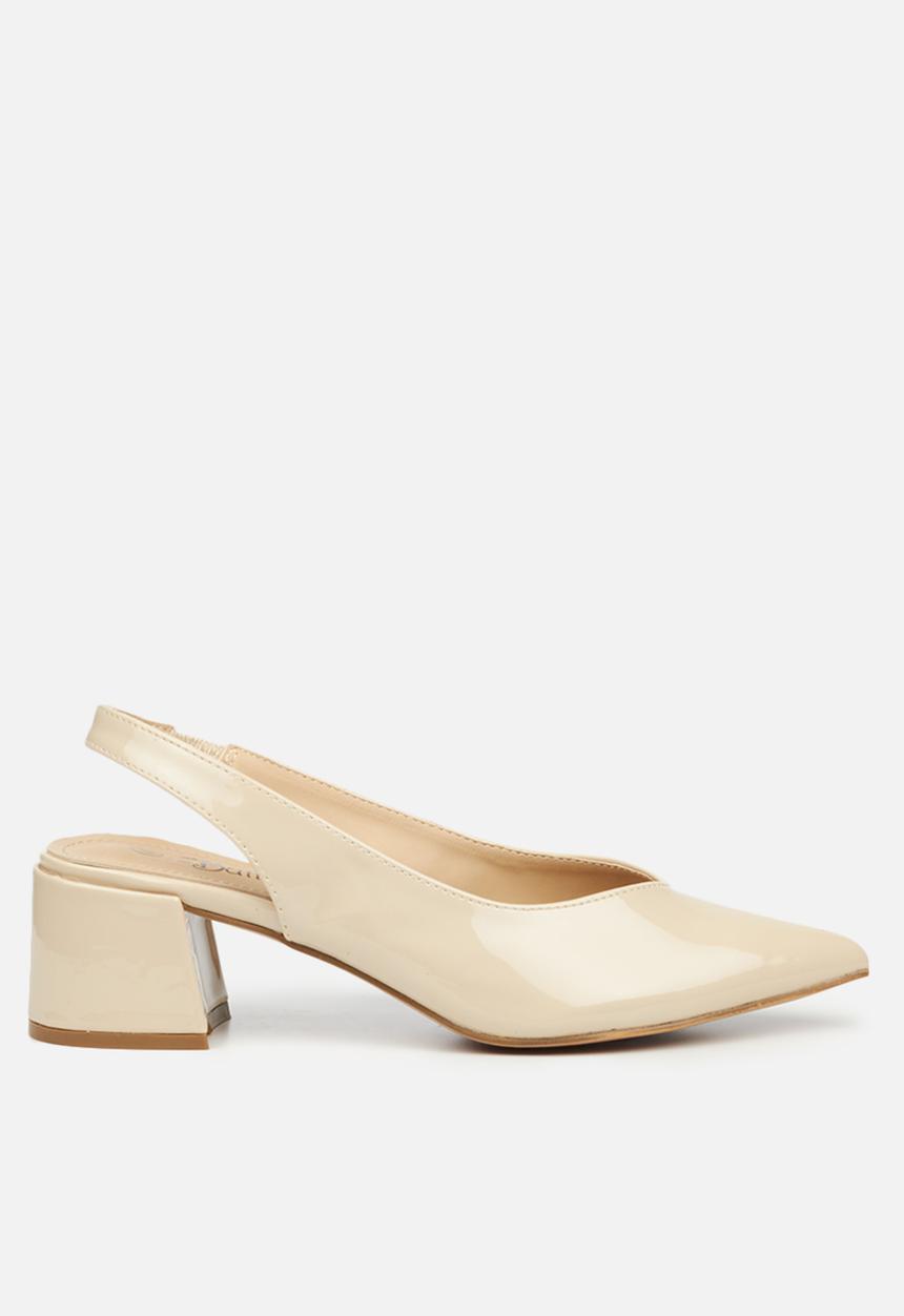 Butterfly Feet - Taisha 1 block heel - neutral