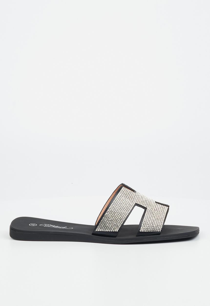 Miss Black - Ermez1 sandal - black