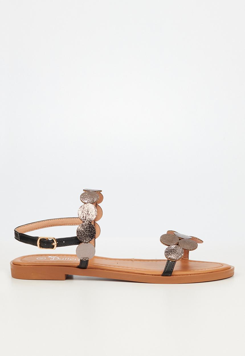 Butterfly Feet - Emani 1 slingback sandal - pewter