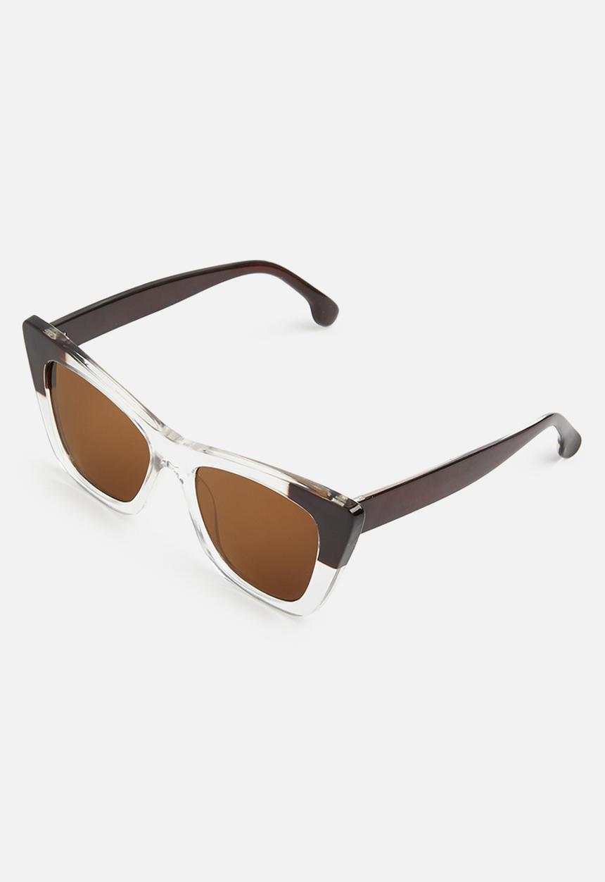 Superbalist - Cateye sunglasses - clear & black