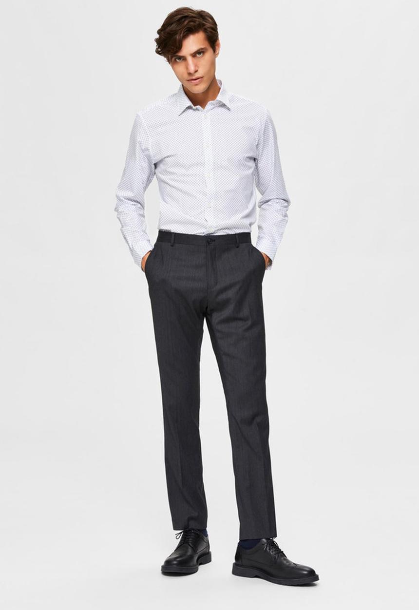 Selected Homme - Slim fit mylobill trouser - grey