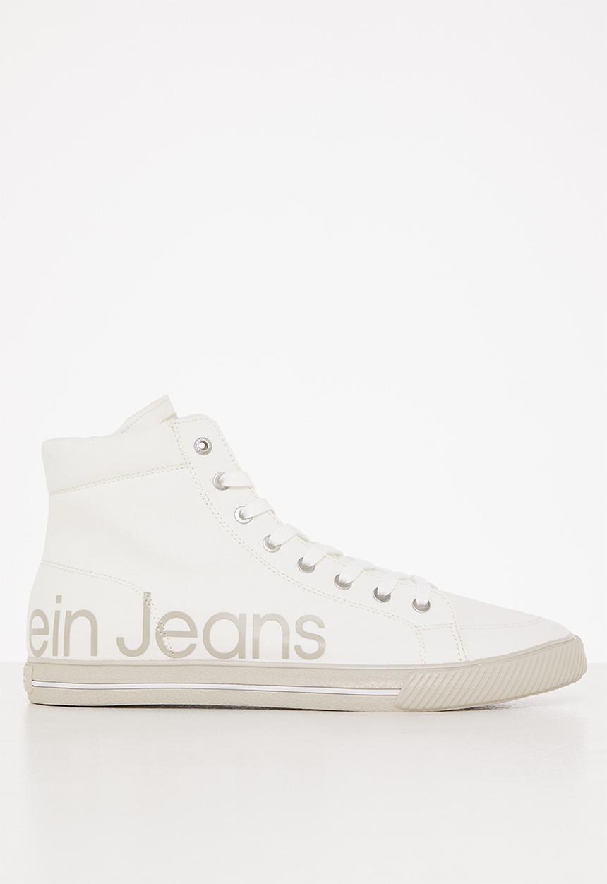 Calvin Klein - Retro vulcanized - mid 1 - bright white