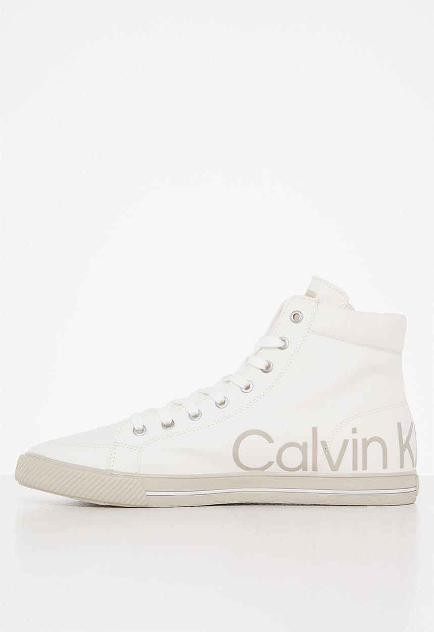 Calvin Klein - Retro vulcanized - mid 1 - bright white