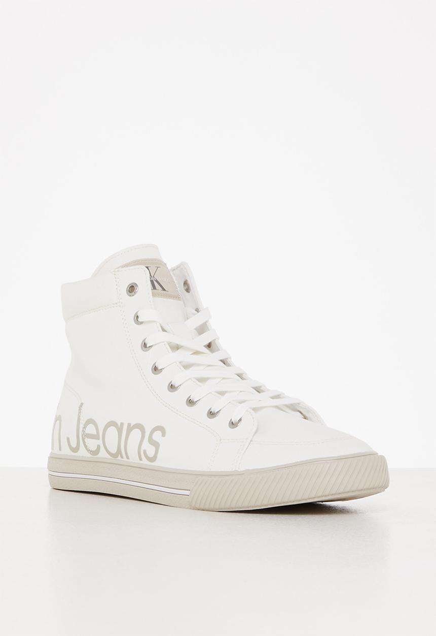 Calvin Klein - Retro vulcanized - mid 1 - bright white