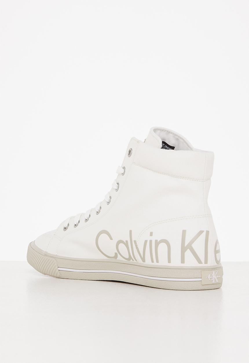Calvin Klein - Retro vulcanized - mid 1 - bright white