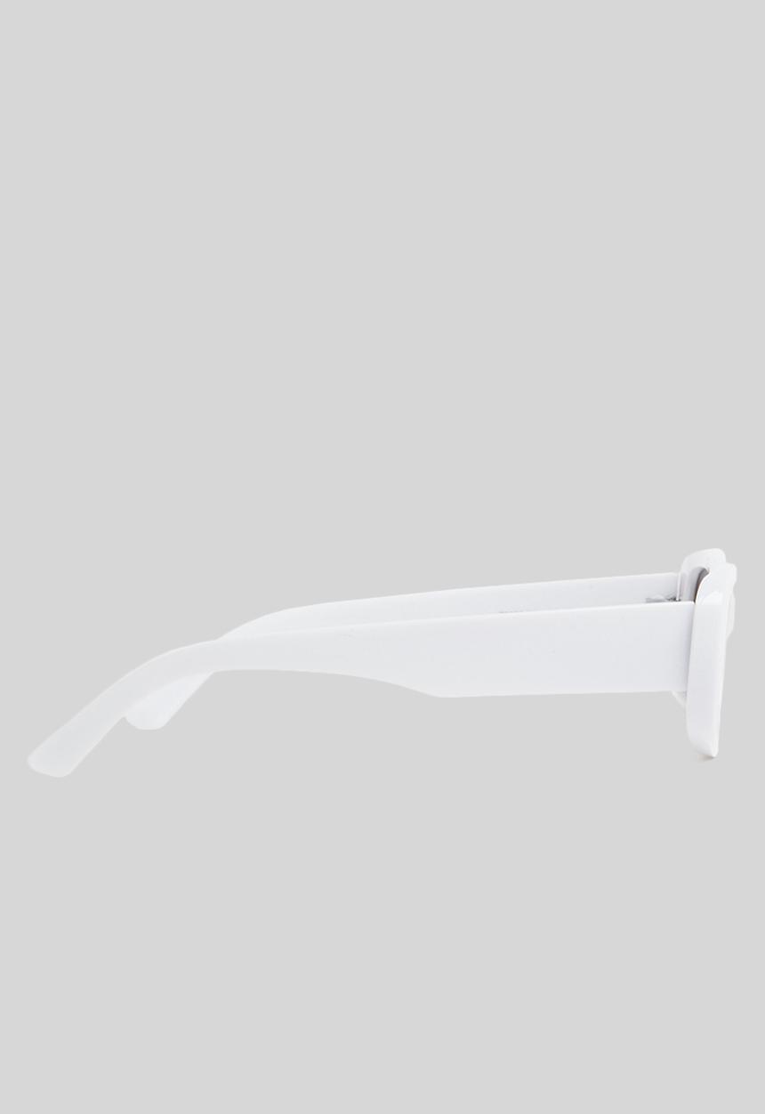 Superbalist - Rectangular sunglasses - white 