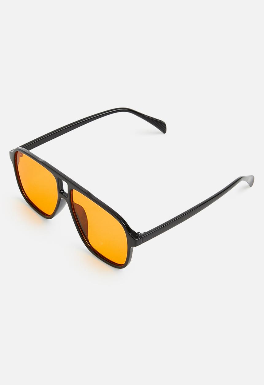 Superbalist - Aviator sunglasses - black & orange