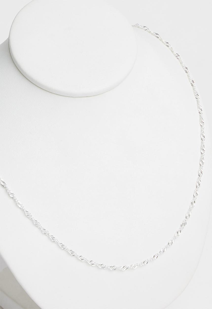 Superbalist - Singapore silver chain - silver