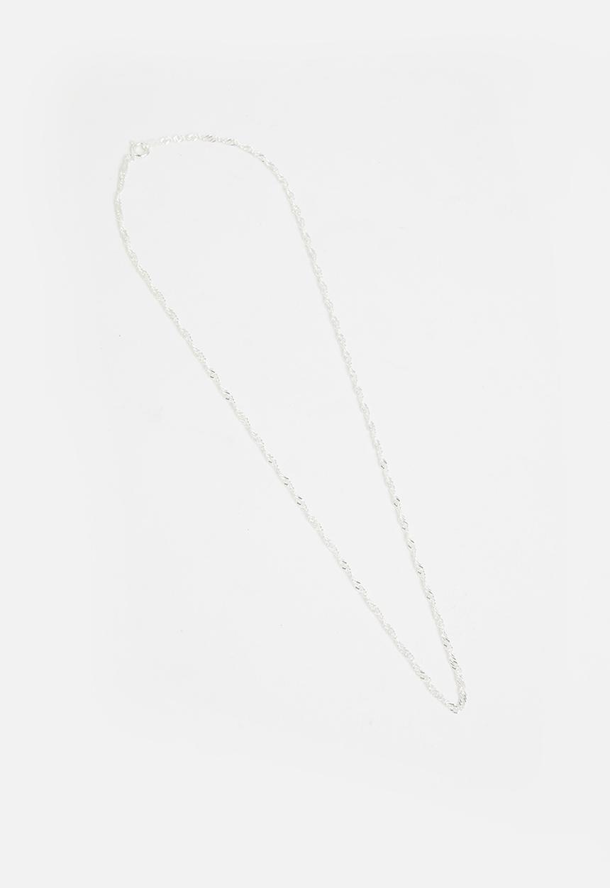 Superbalist - Singapore silver chain - silver