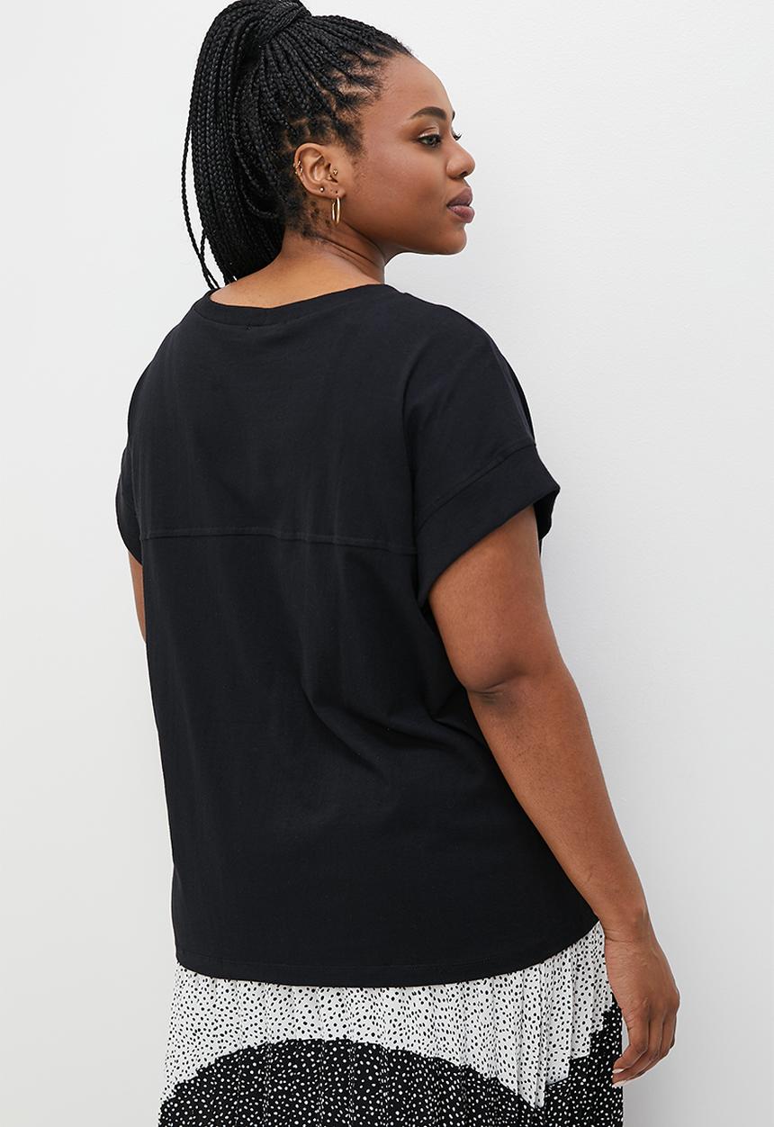 Superbalist - Grown on sleeve tee - black