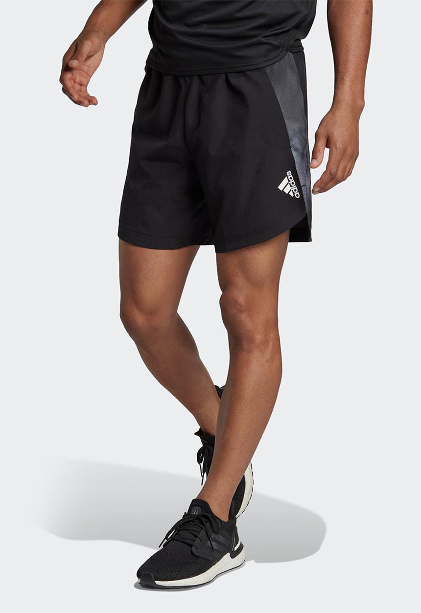 adidas Performance - D4M AEROREADY HIT Graphic Training Shorts - black & white