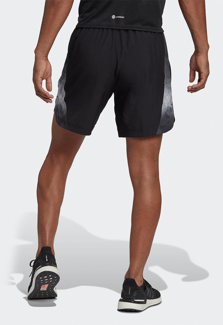 adidas Performance - D4M AEROREADY HIT Graphic Training Shorts - black & white