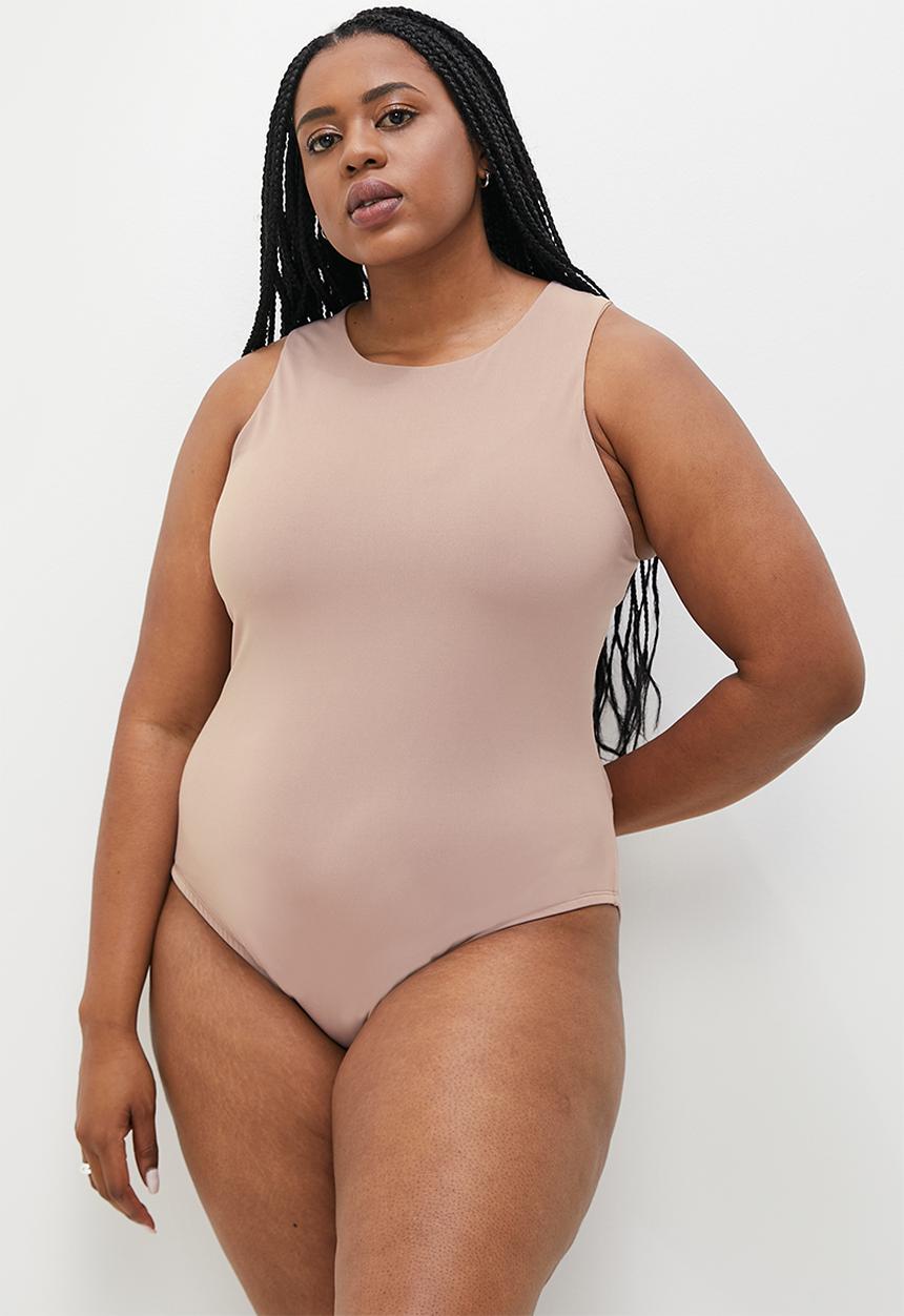 Superbalist - Basic bodysuit - mocha