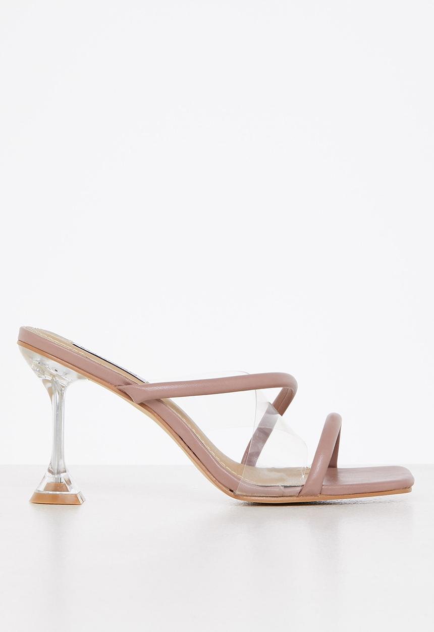 Madison® - Arial mule stiletto heel - misty rose