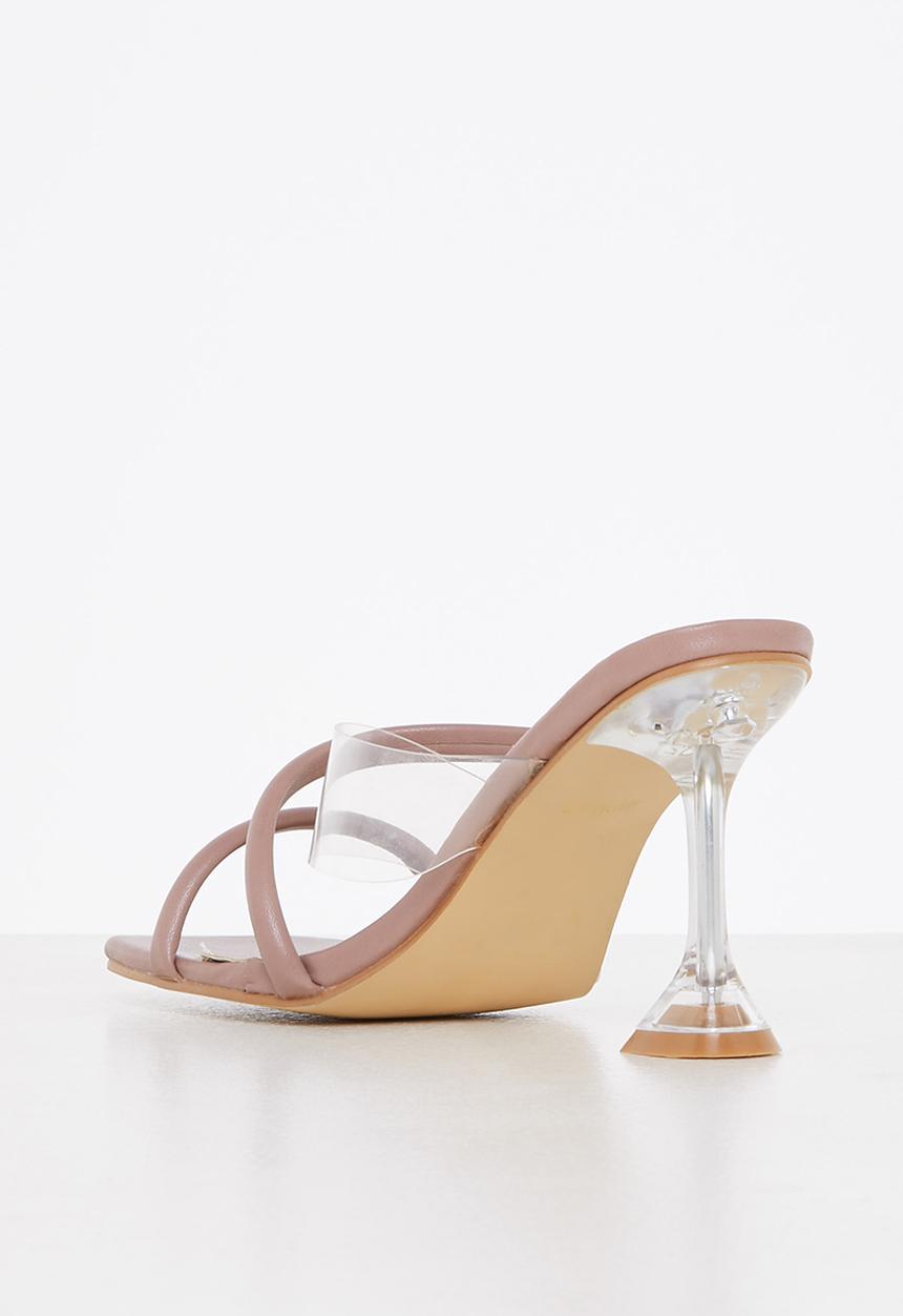 Madison® - Arial mule stiletto heel - misty rose