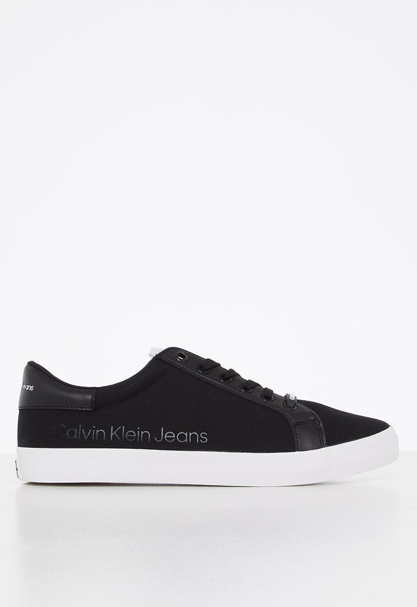 Calvin Klein - Low profile sneaker laceup co - black