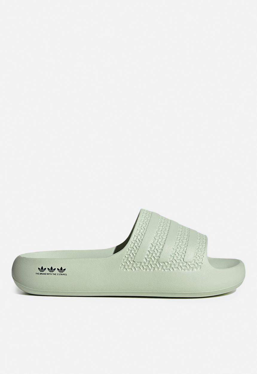 adidas Originals - Adilette ayoon w - linen green/core black/linen green