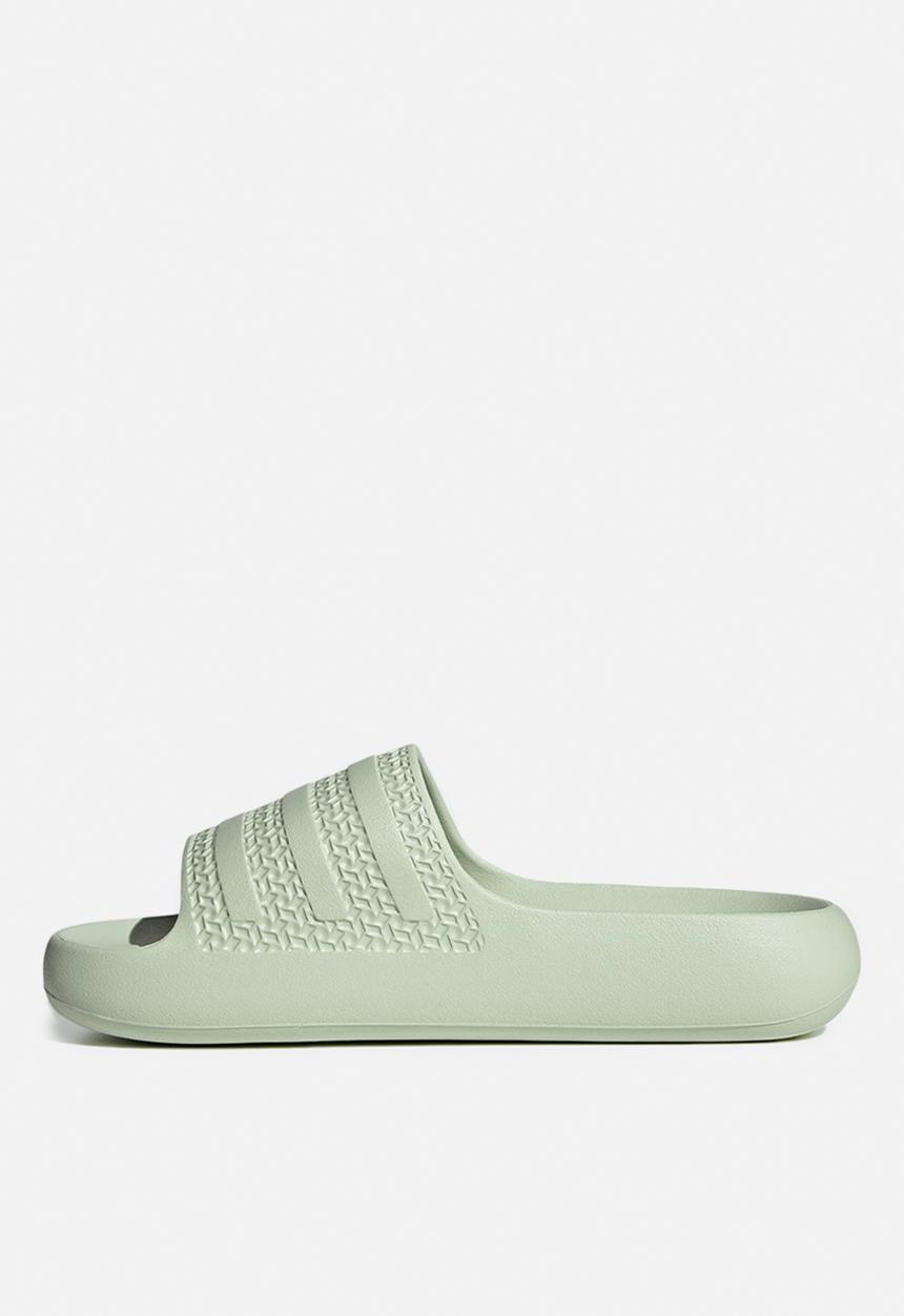 adidas Originals - Adilette ayoon w - linen green/core black/linen green
