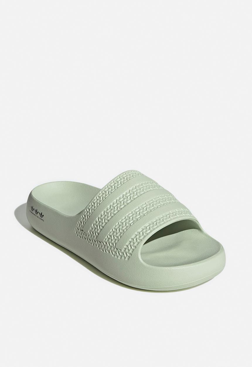 adidas Originals - Adilette ayoon w - linen green/core black/linen green