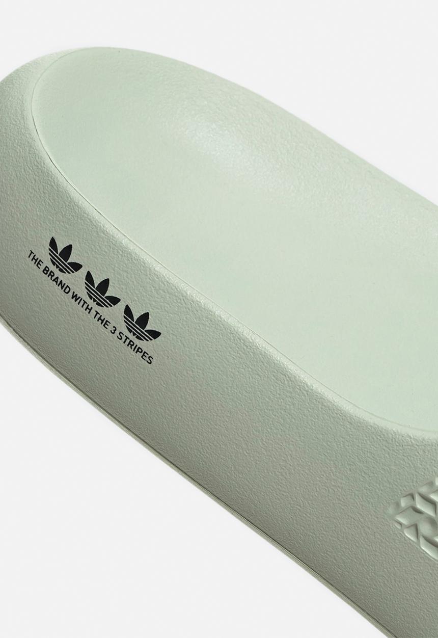adidas Originals - Adilette ayoon w - linen green/core black/linen green