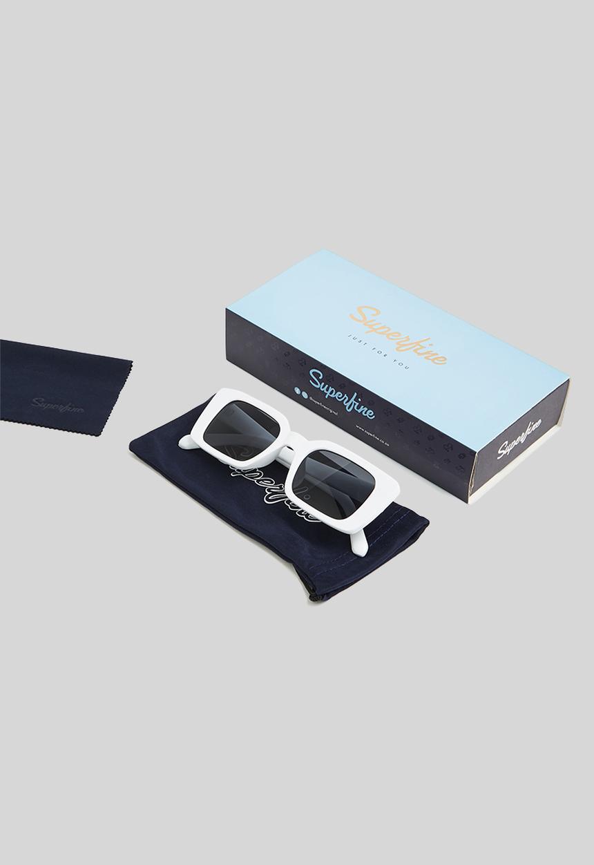 Superfine - Ronderful sunglasses - white