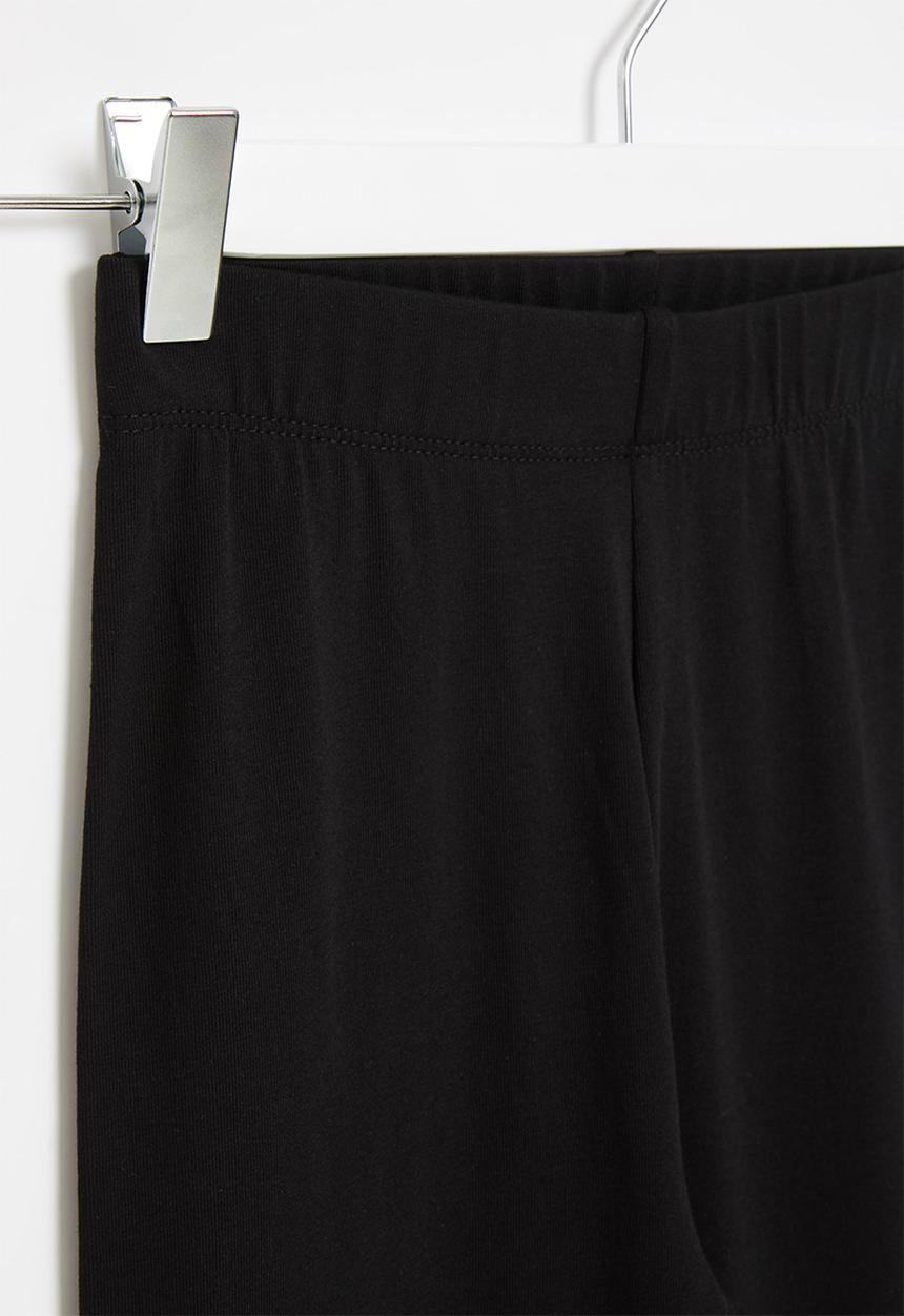 SISSY BOY - Leggings with elasticated waist - black