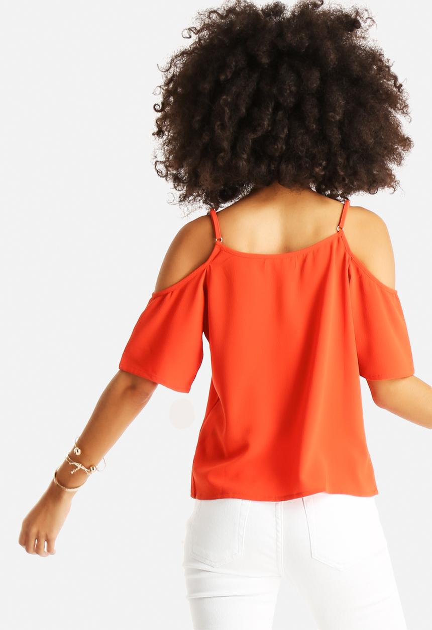 Glamorous - Cold Shoulder Top