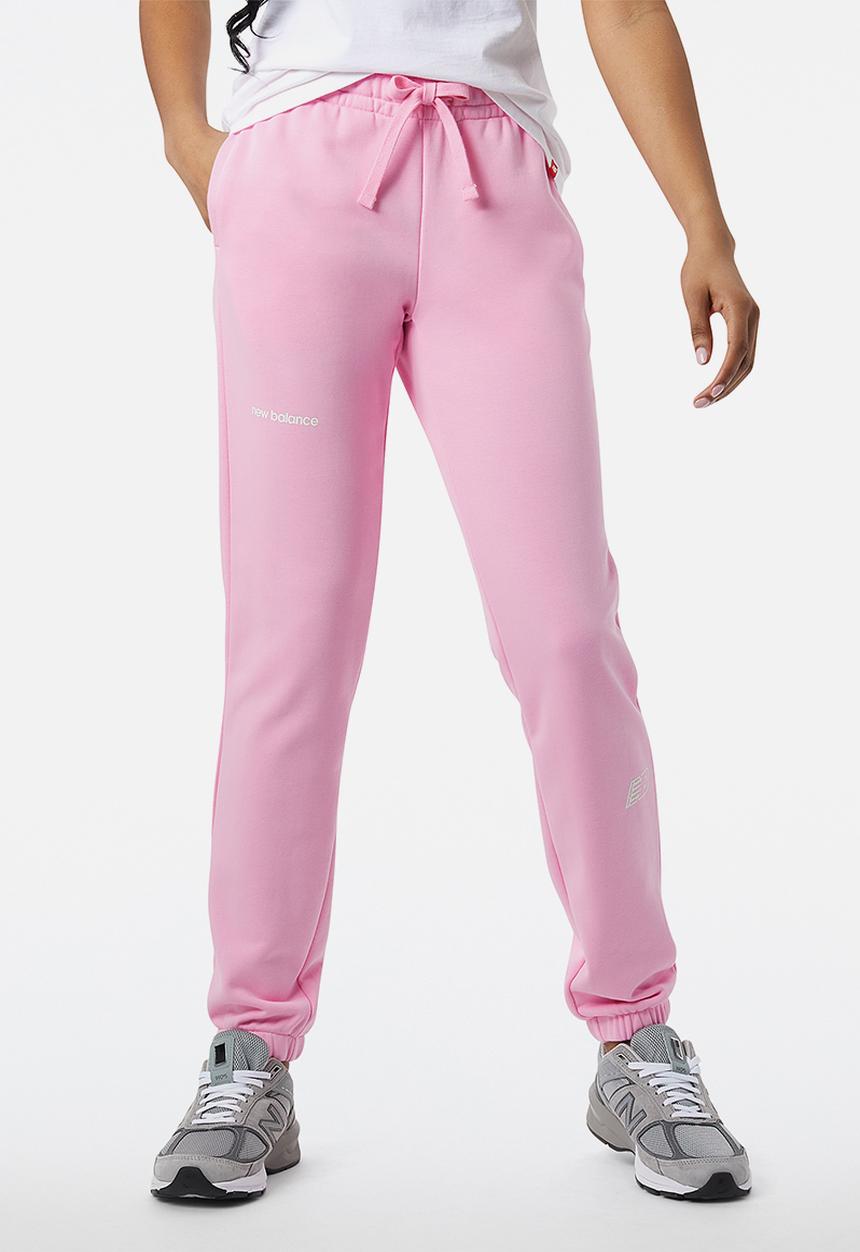 New Balance  - Nb essentials magnify fleece jogger - orbit pink